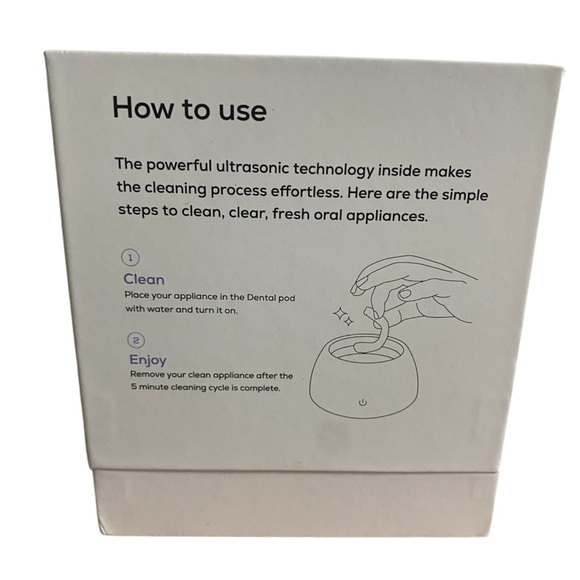 ZimaDental Pod, Ultrasonic Cleaning Machine, Brand New in Box, $75 - Picture 3 of 6